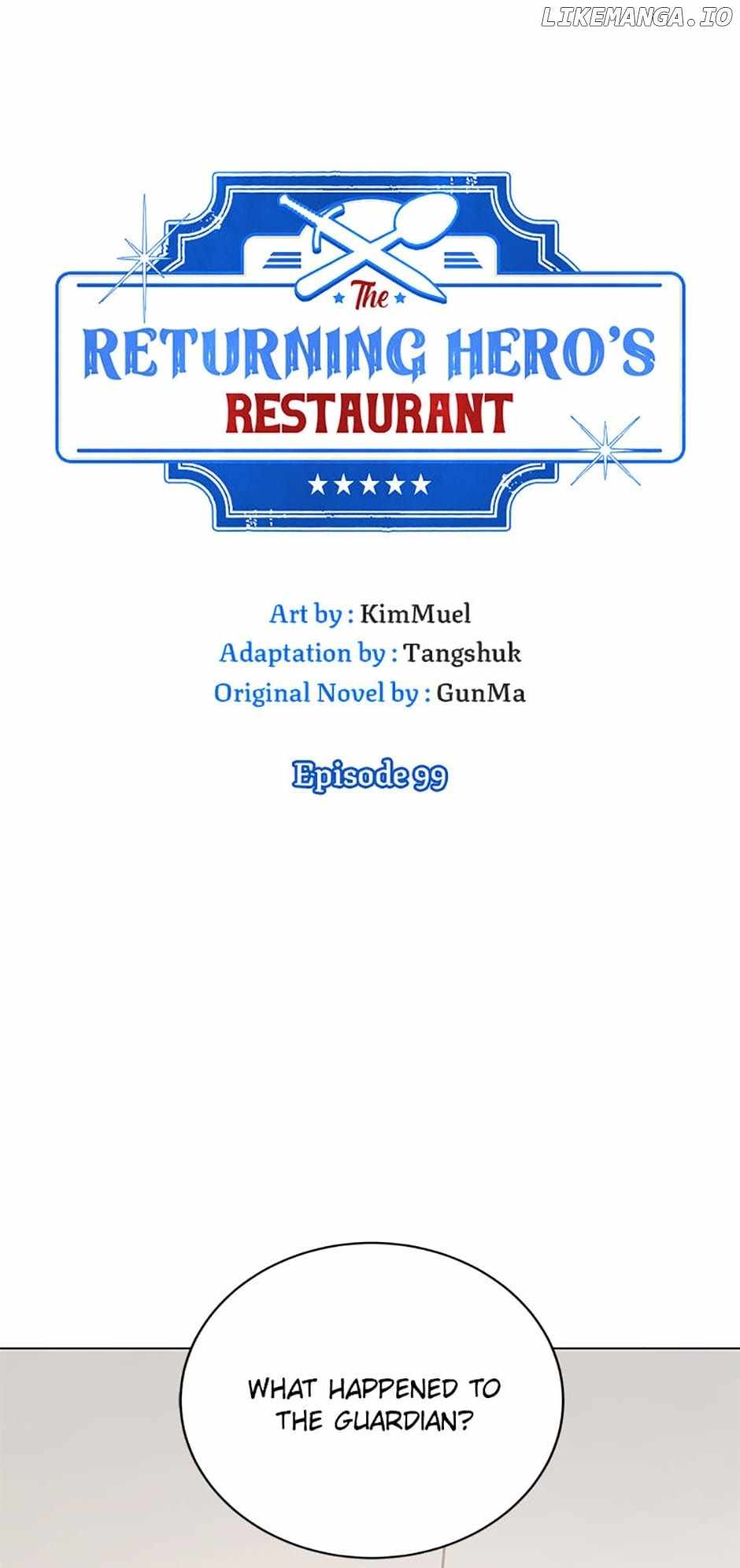 Return Warrior's Alley Restaurant - Chapter 99