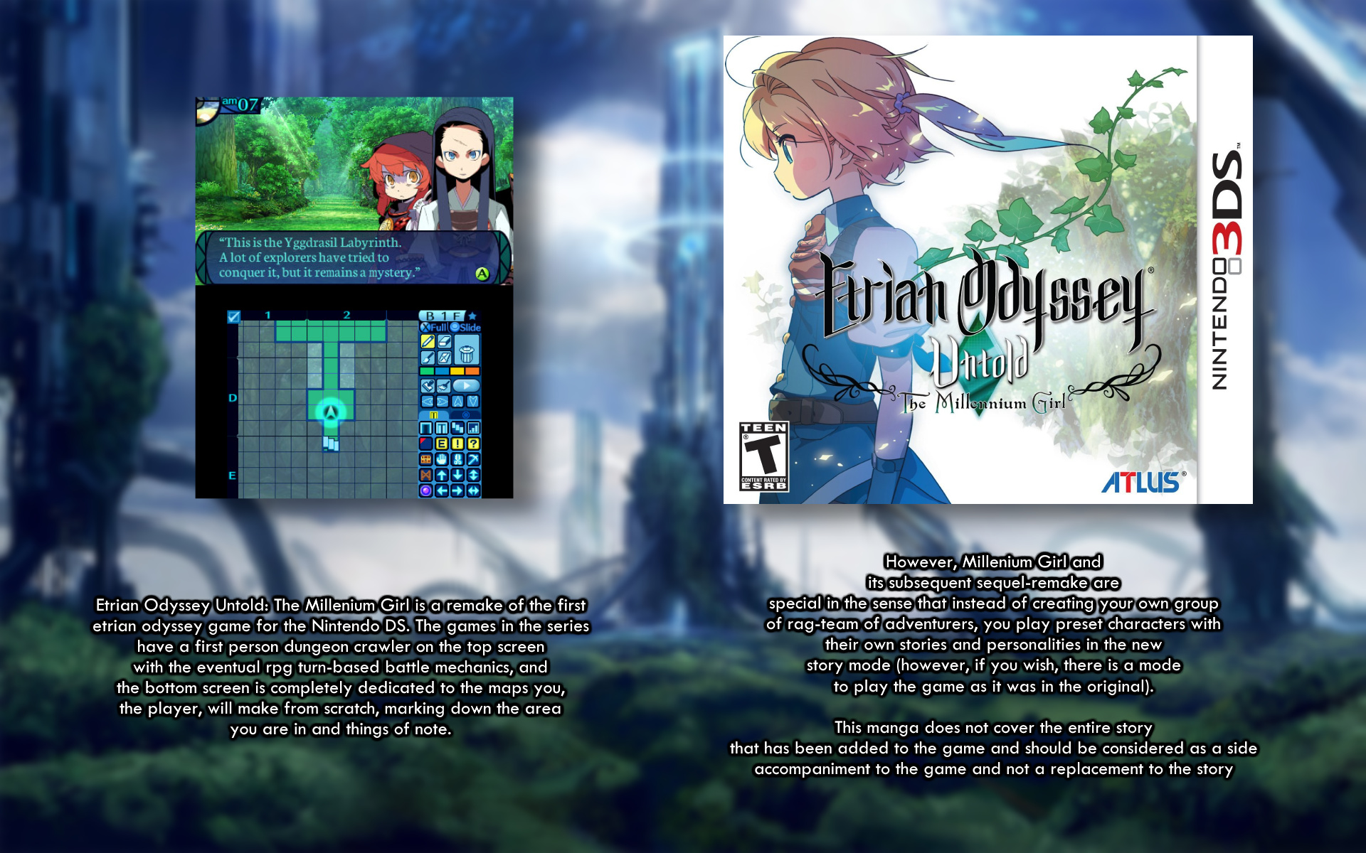 Etrian Odyssey Untold: The Millennium Girl - Vol.1 Chapter 1