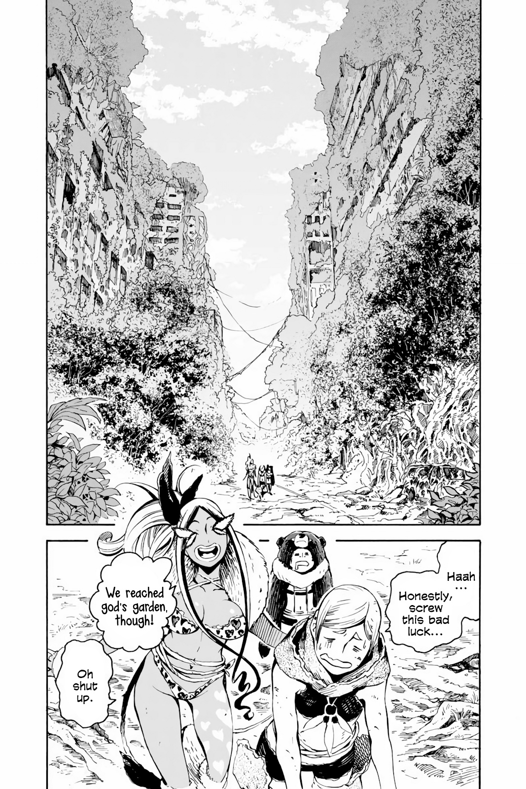 Genshi Otome To Kami No Tou - Chapter 4: The Treasure Of Good Fortune (First Half)