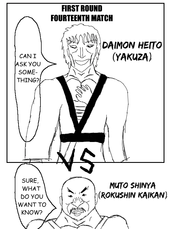 Fist Of The Seeker - Chapter 42: Shinya Vs Daimon - Part 1