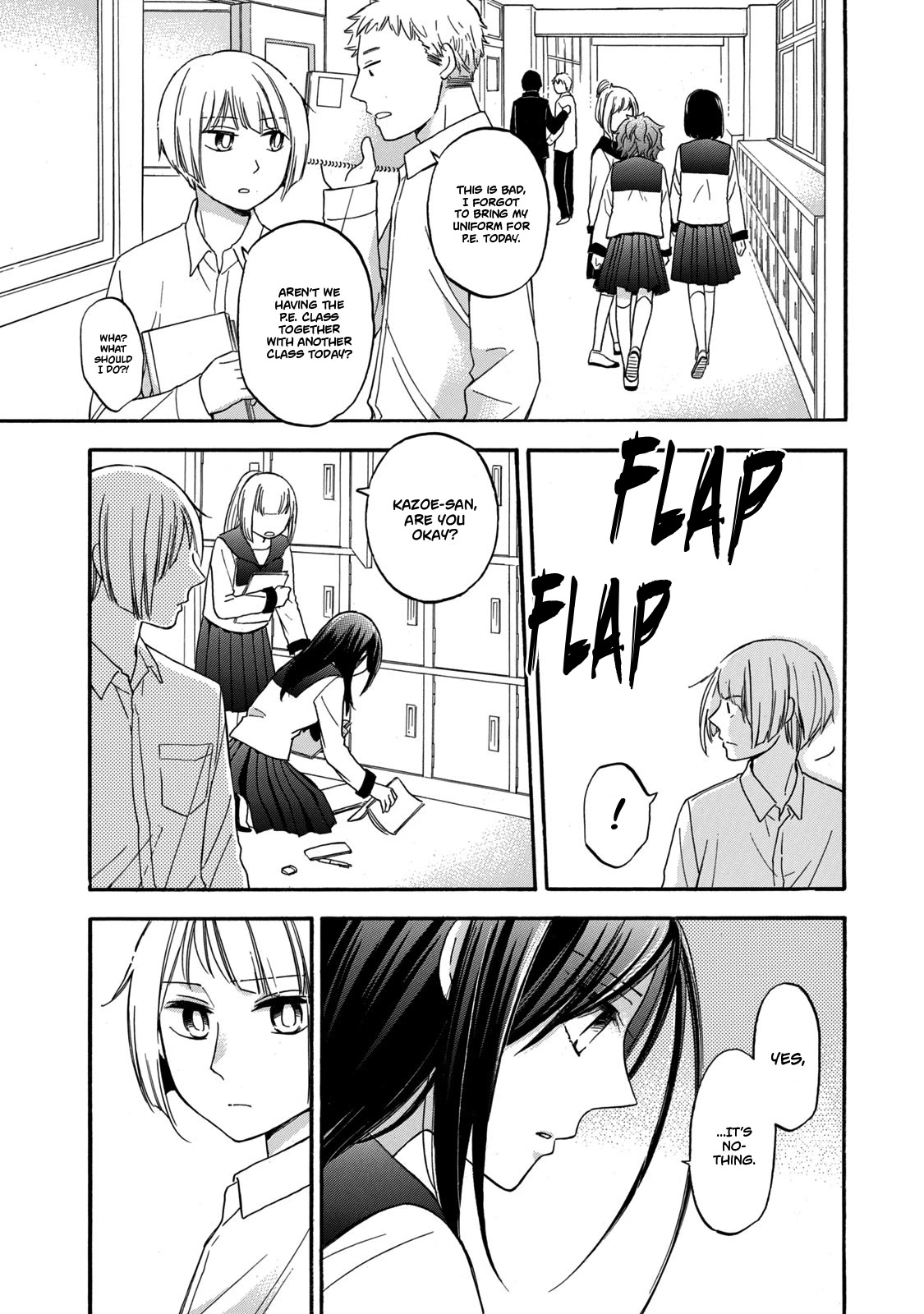 Hanazono And Kazoe's Bizzare After School Rendezvous - Chapter 25: I'm Sorry For Leaving You (1)