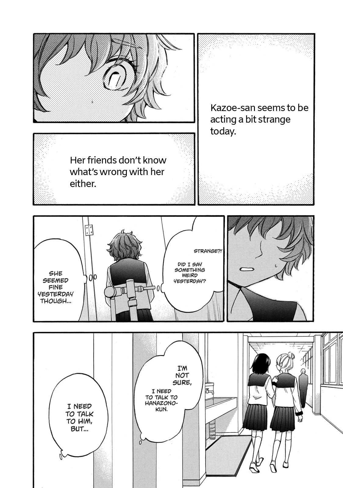 Hanazono And Kazoe's Bizzare After School Rendezvous - Chapter 25: I'm Sorry For Leaving You (1)