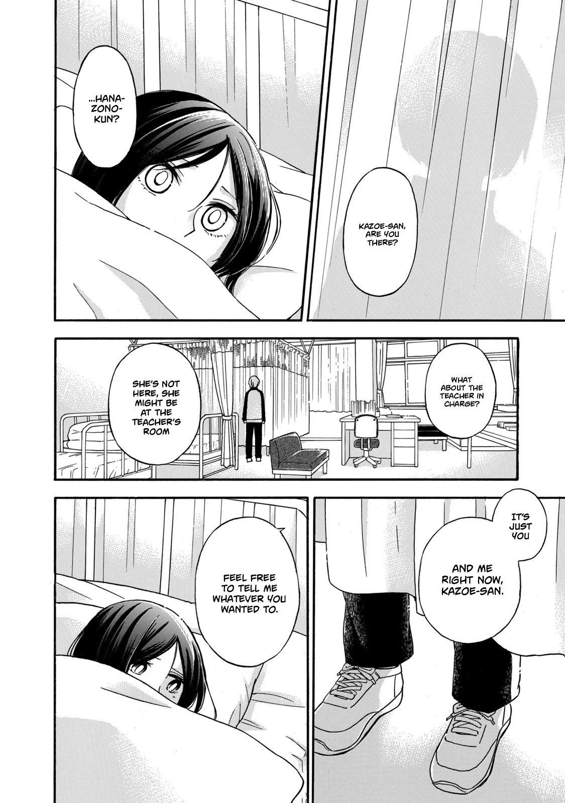 Hanazono And Kazoe's Bizzare After School Rendezvous - Chapter 26: I'm Sorry For Leaving You (2)