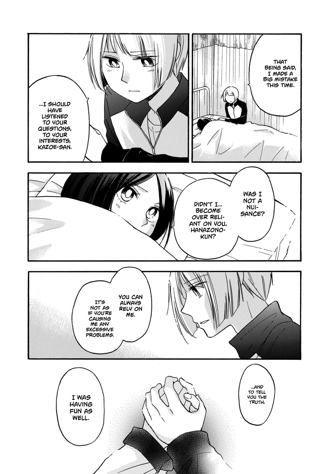 Hanazono And Kazoe's Bizzare After School Rendezvous - Chapter 26: I'm Sorry For Leaving You (2)