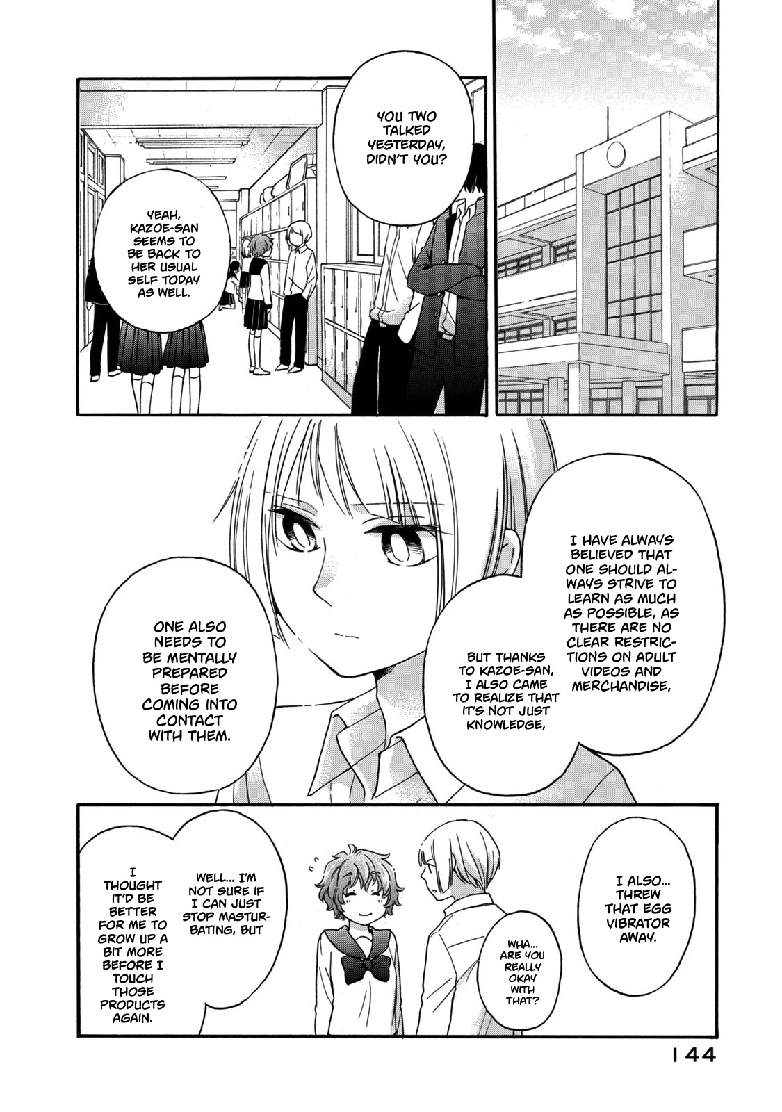 Hanazono And Kazoe's Bizzare After School Rendezvous - Chapter 26: I'm Sorry For Leaving You (2)