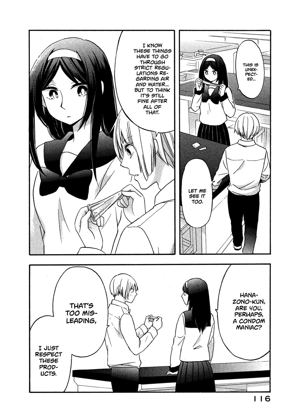 Hanazono And Kazoe's Bizzare After School Rendezvous - Chapter 6: Puzzling Functions