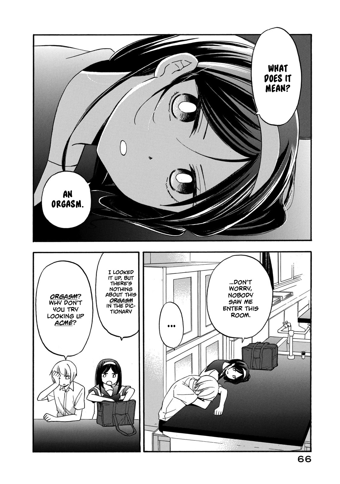 Hanazono And Kazoe's Bizzare After School Rendezvous - Chapter 22: The Words You Said