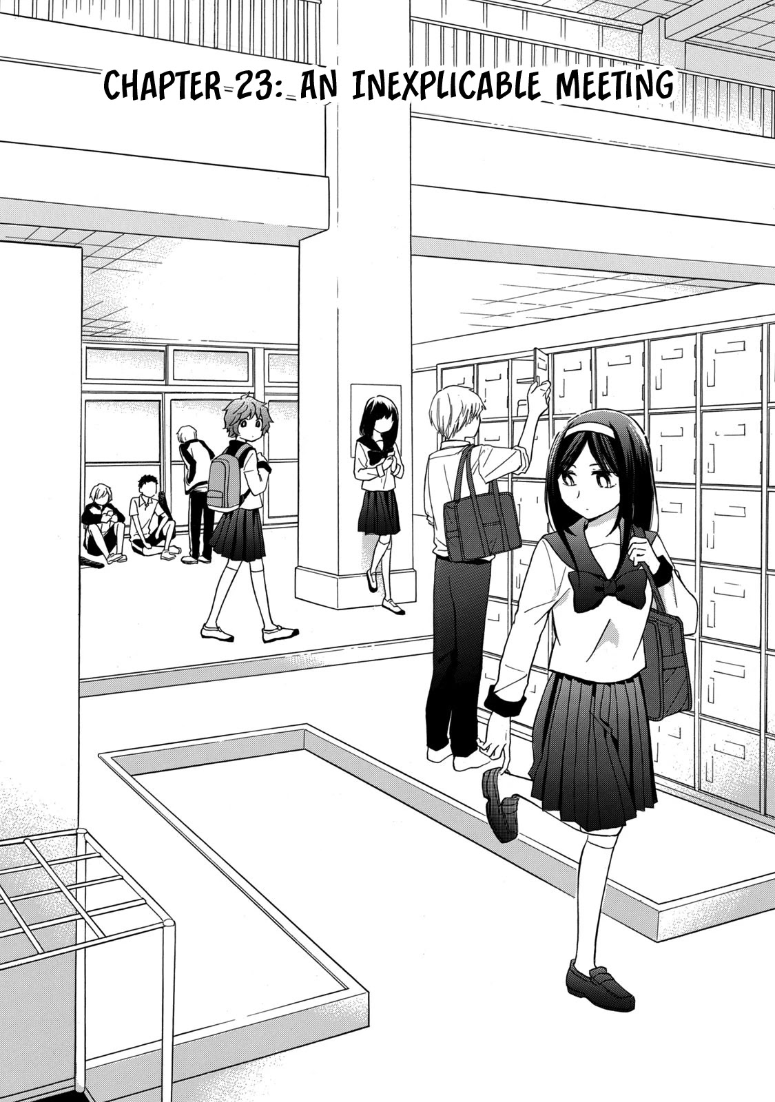 Hanazono And Kazoe's Bizzare After School Rendezvous - Chapter 23: An Inexplicable Meeting