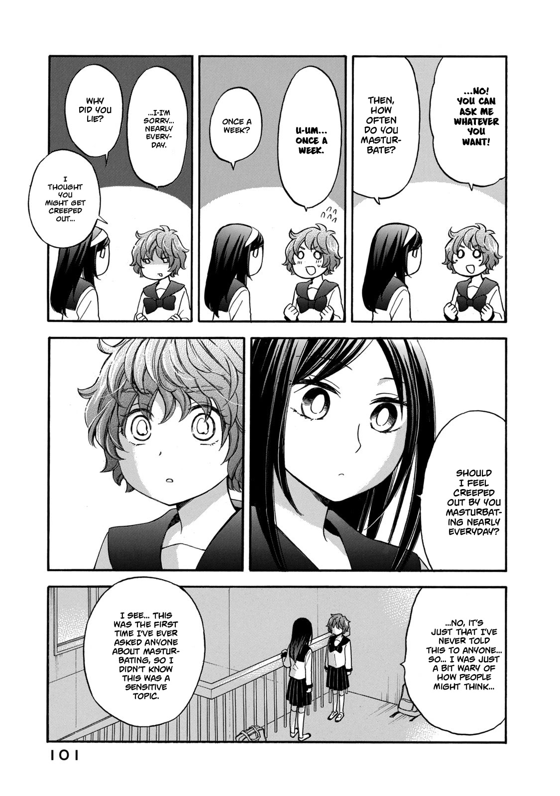 Hanazono And Kazoe's Bizzare After School Rendezvous - Chapter 24: Uncomfortable Experience