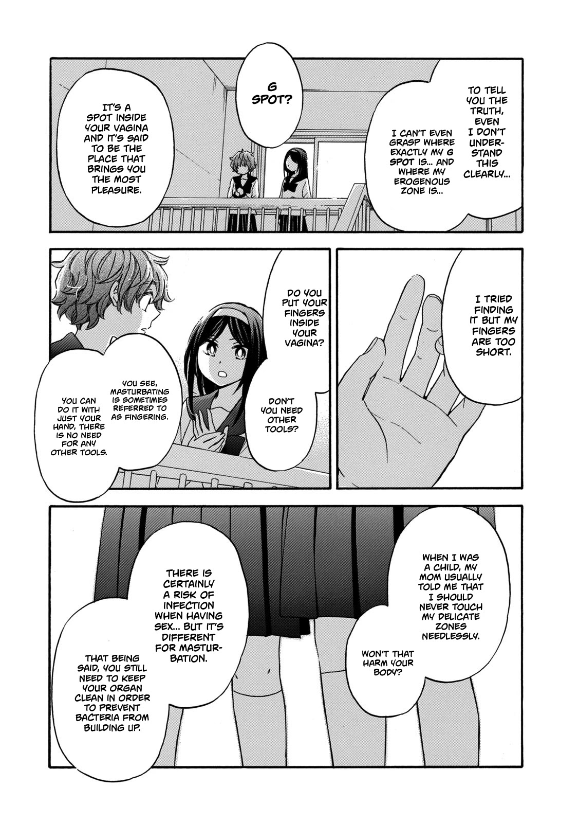 Hanazono And Kazoe's Bizzare After School Rendezvous - Chapter 24: Uncomfortable Experience