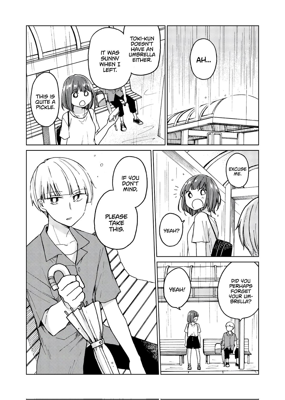 Hanazono And Kazoe's Bizzare After School Rendezvous - Chapter 34: Meet-Ups At The Bus Stop