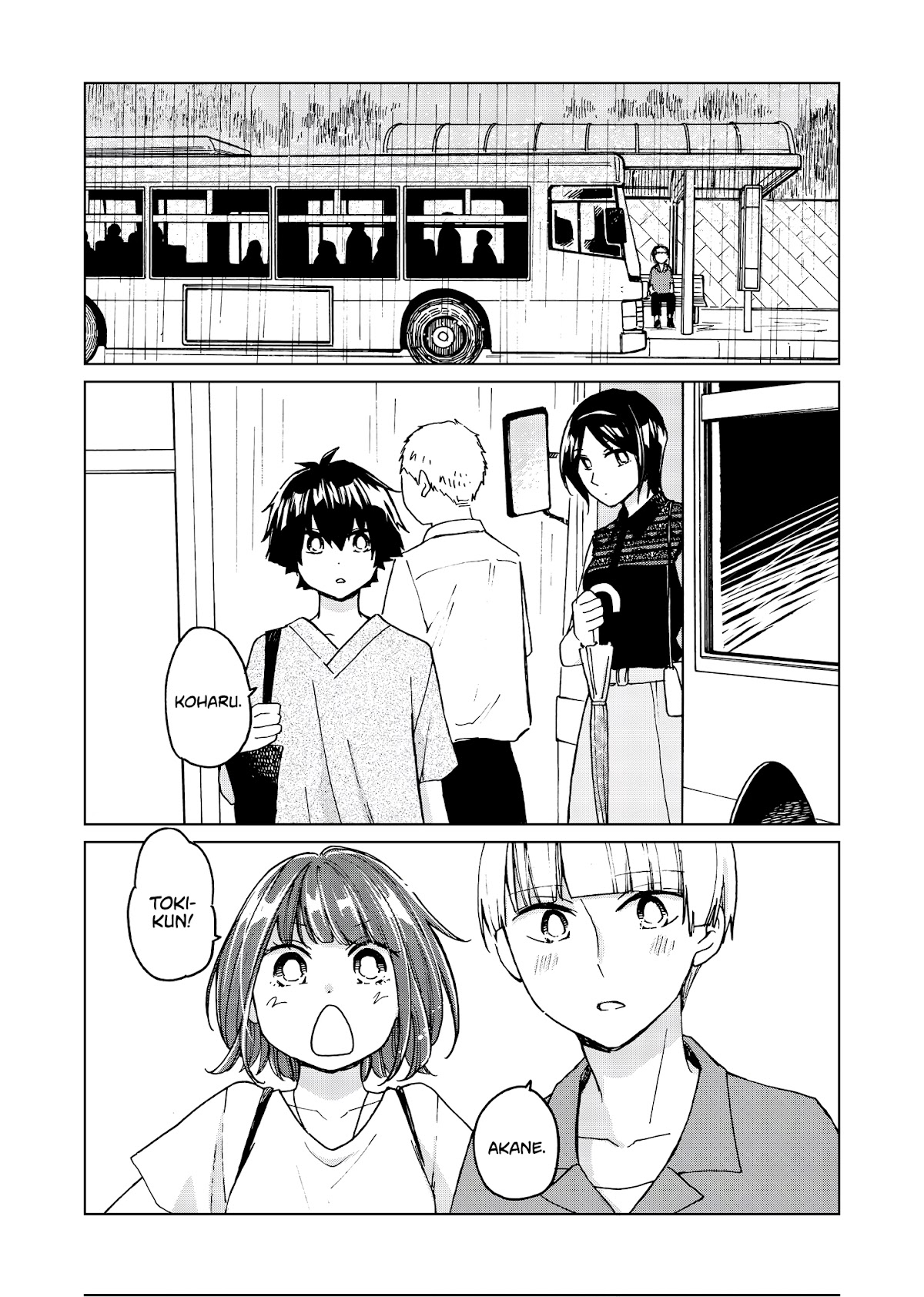 Hanazono And Kazoe's Bizzare After School Rendezvous - Chapter 34: Meet-Ups At The Bus Stop