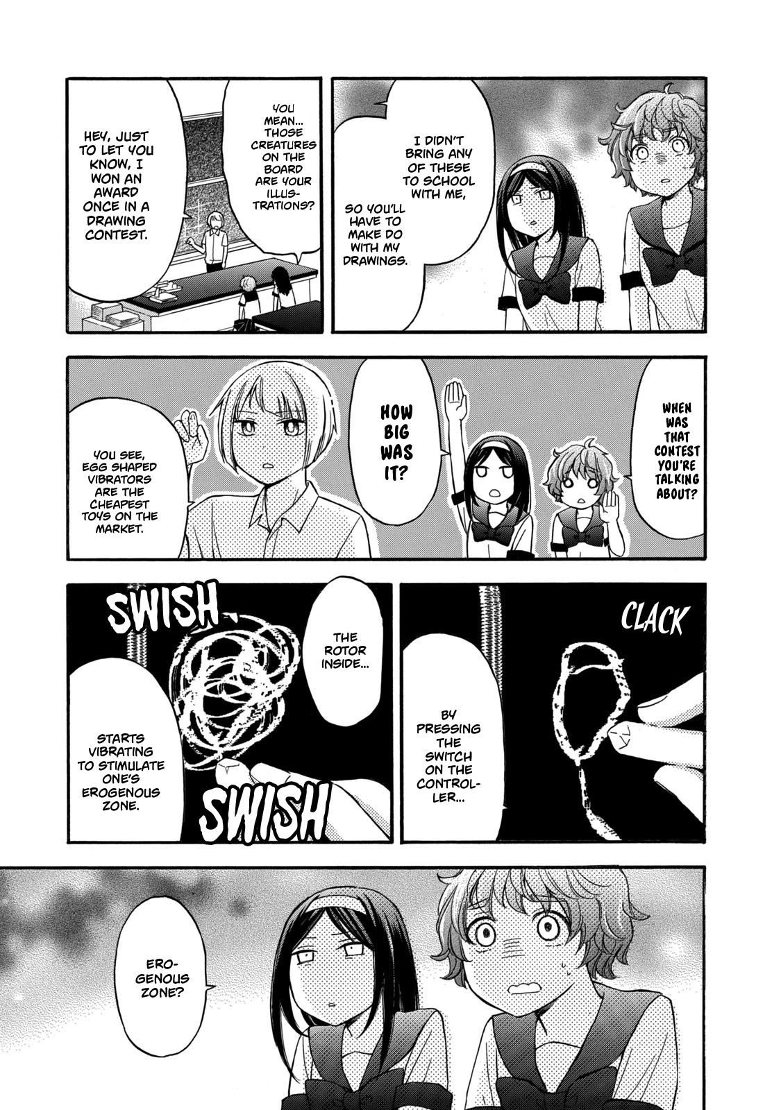 Hanazono And Kazoe's Bizzare After School Rendezvous - Chapter 21: Puzzling Drawings