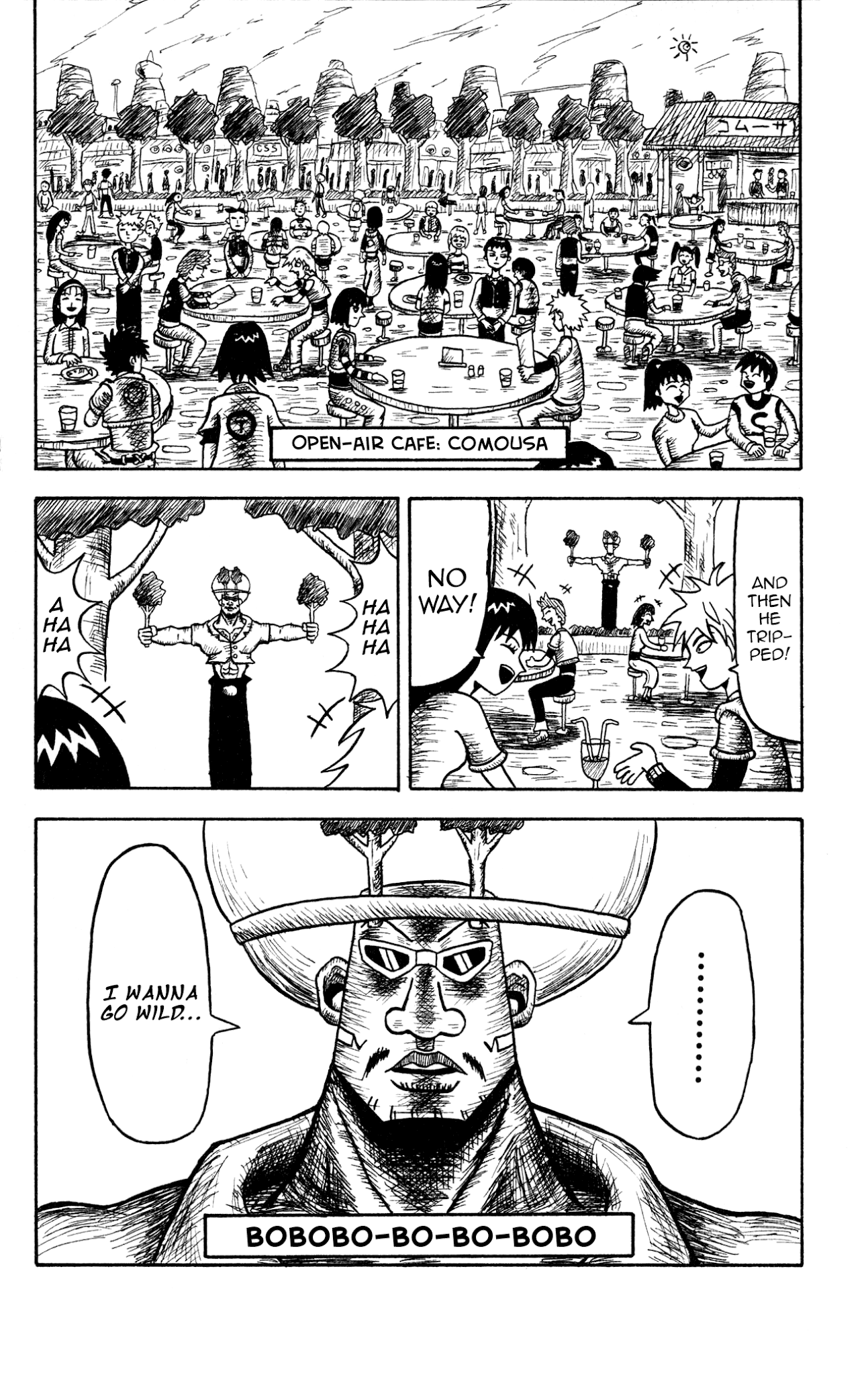 Bobobo-Bo Bo-Bobo? - Sawai Yoshio Short Story Anthology - Chapter 5: Bobobo-Bo Bo-Bobo: Chapter Three - Bo-Bobo And Don Patch