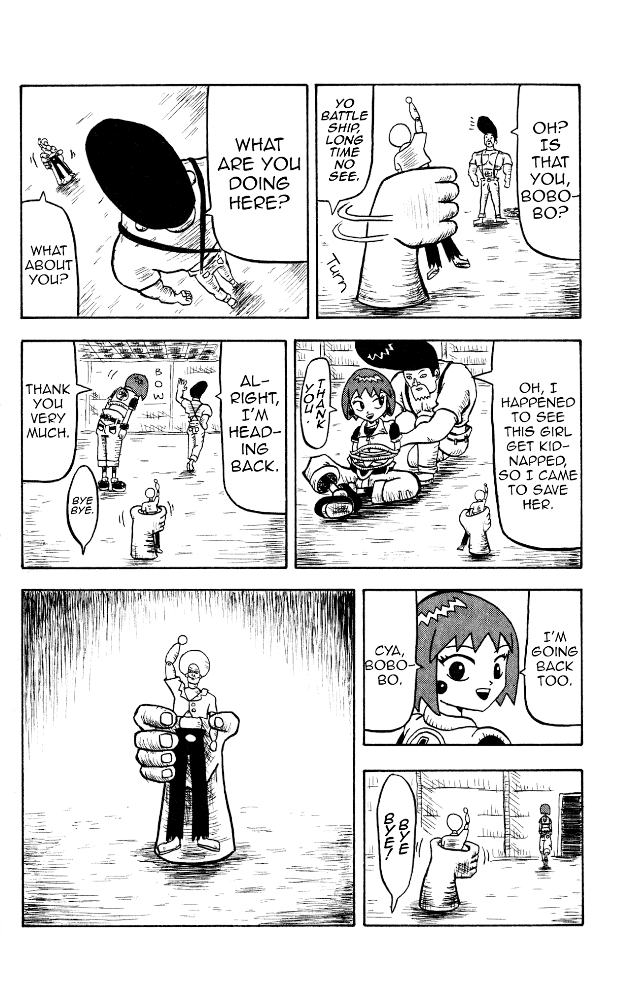 Bobobo-Bo Bo-Bobo? - Sawai Yoshio Short Story Anthology - Chapter 4: Bobobo-Bo Bo-Bobo: Chapter Two - Bo-Bobo And Captain Battleship