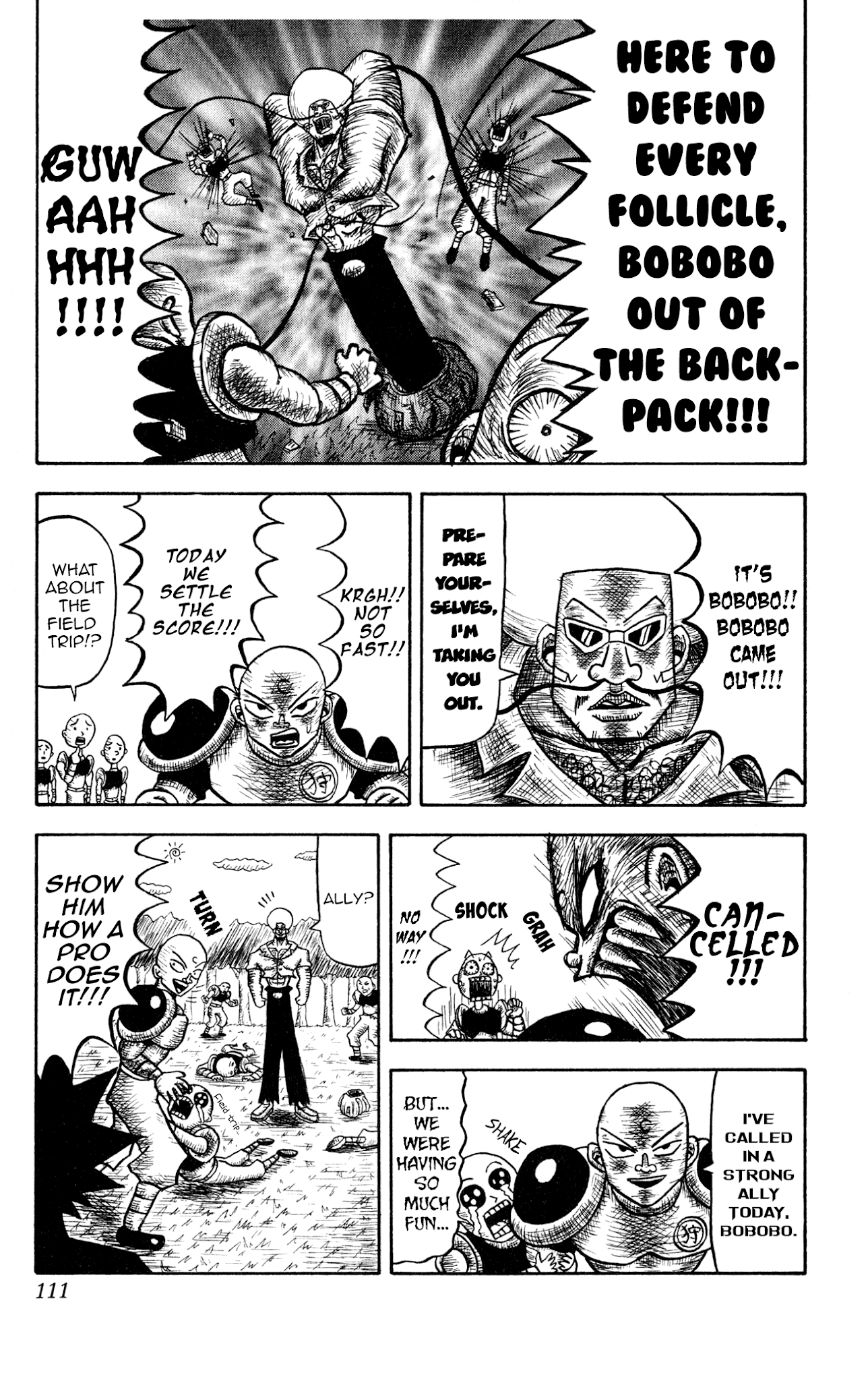 Bobobo-Bo Bo-Bobo? - Sawai Yoshio Short Story Anthology - Chapter 6: Bobobo-Bo Bo-Bobo: Chapter Four - Bo-Bobo And Gasser