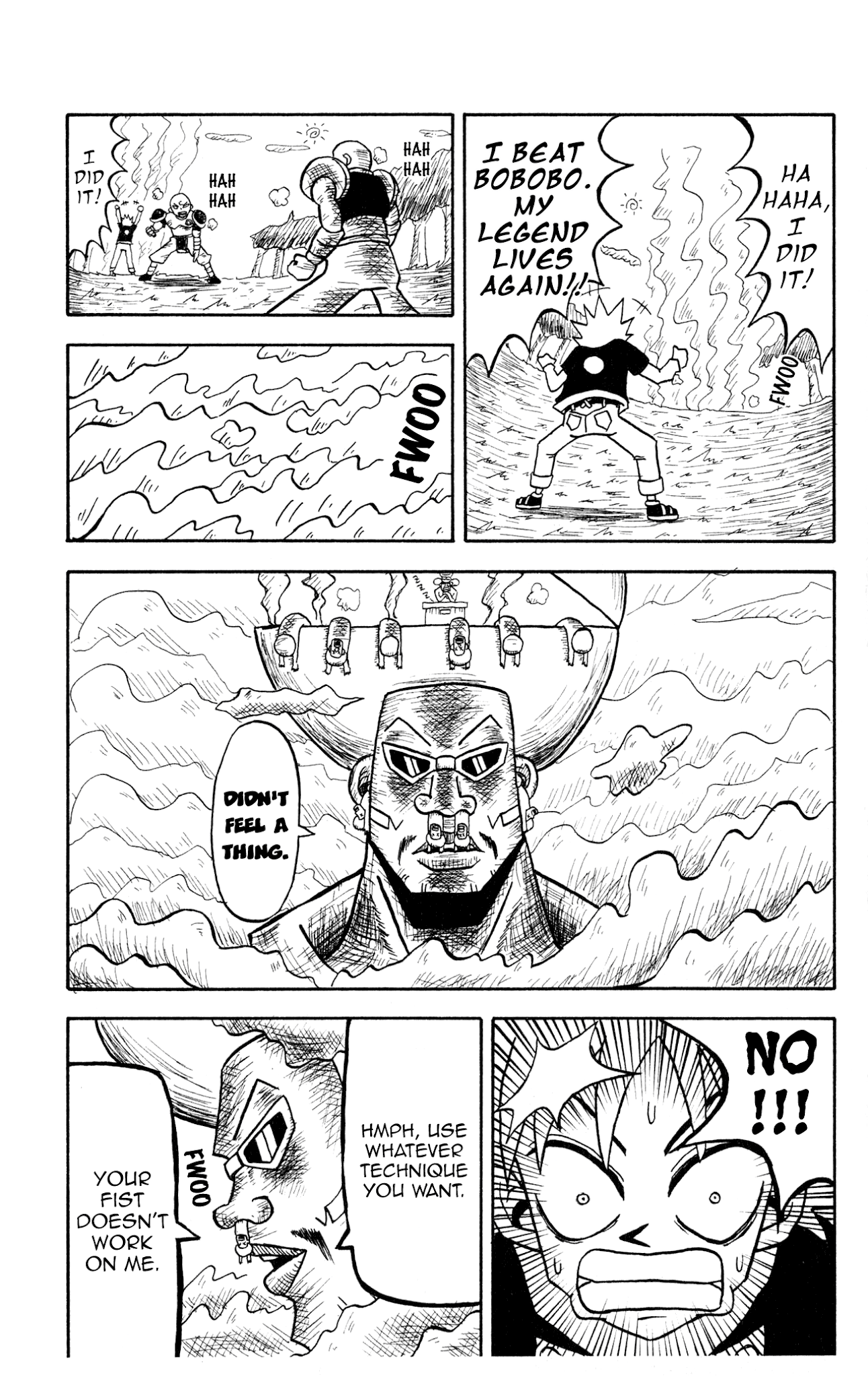 Bobobo-Bo Bo-Bobo? - Sawai Yoshio Short Story Anthology - Chapter 6: Bobobo-Bo Bo-Bobo: Chapter Four - Bo-Bobo And Gasser