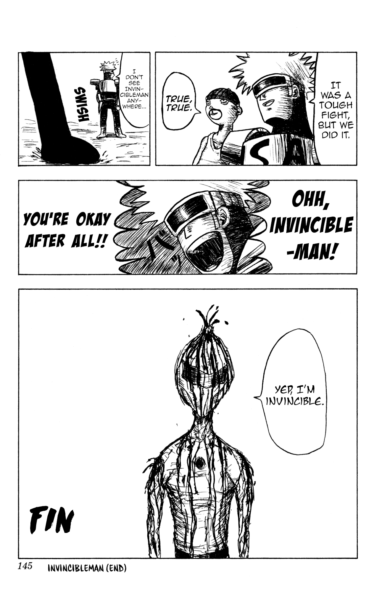 Bobobo-Bo Bo-Bobo? - Sawai Yoshio Short Story Anthology - Chapter 7: Invincibleman