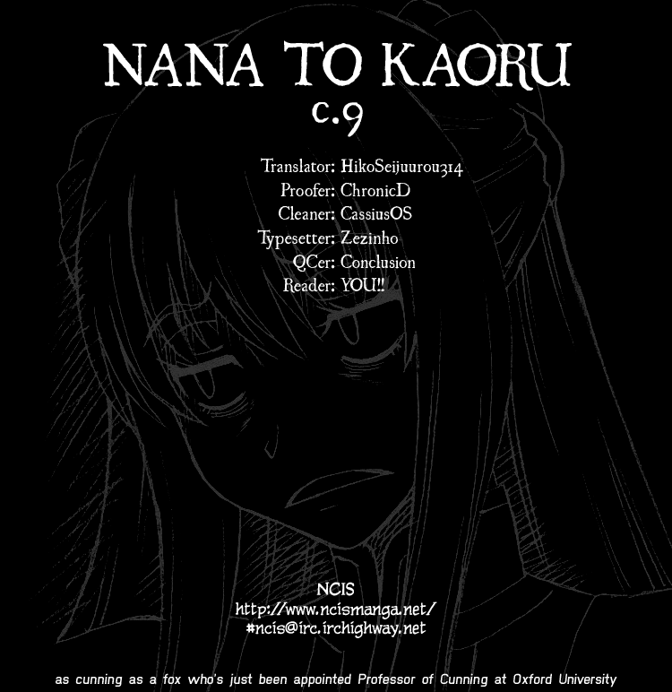 Nana To Kaoru - Vol.2 Chapter 9: A Body That Draws Attention To Itself