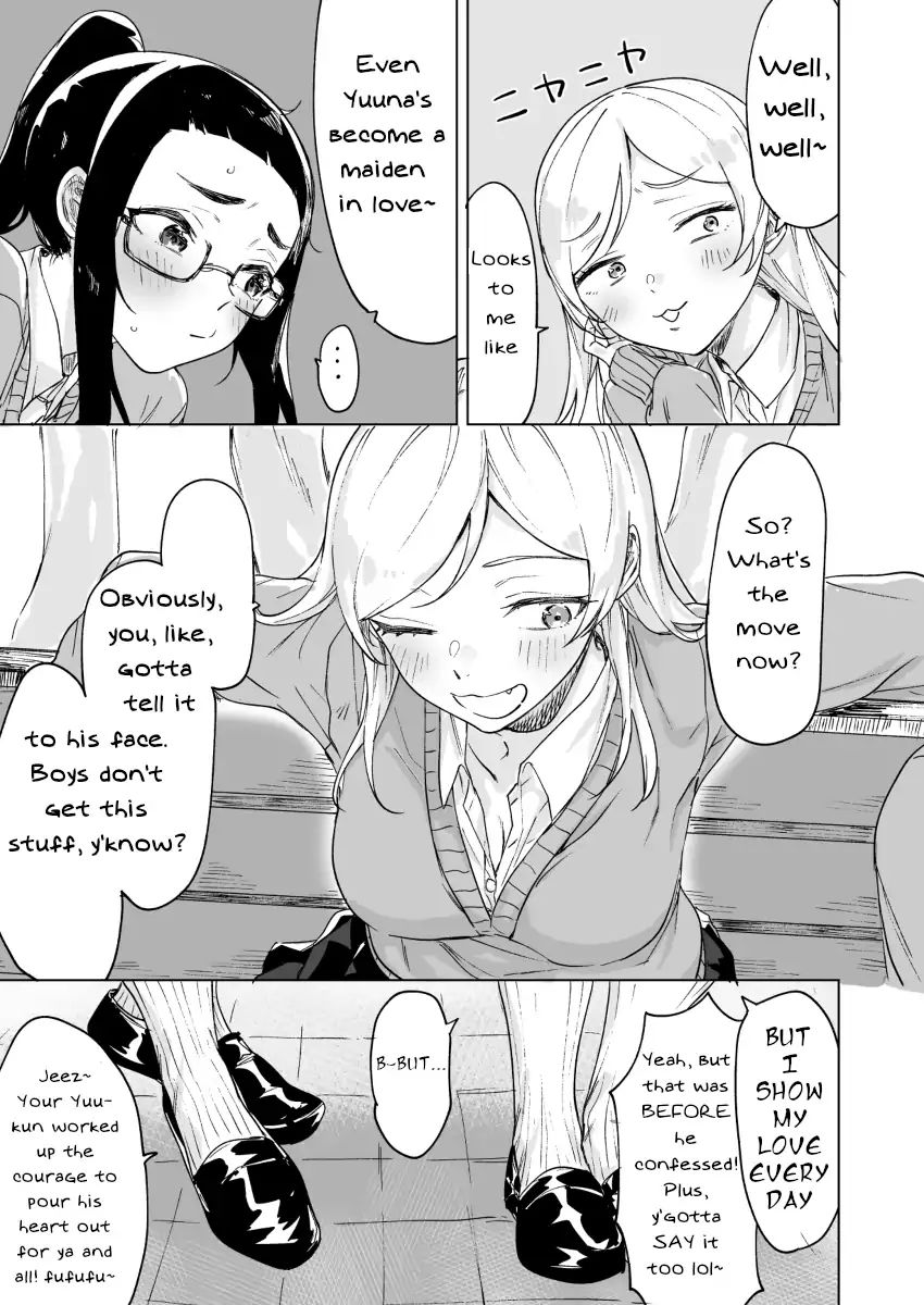 Confessing To My Childhood Friend Who’s Worried She’s Plain - Vol.1 Chapter 4