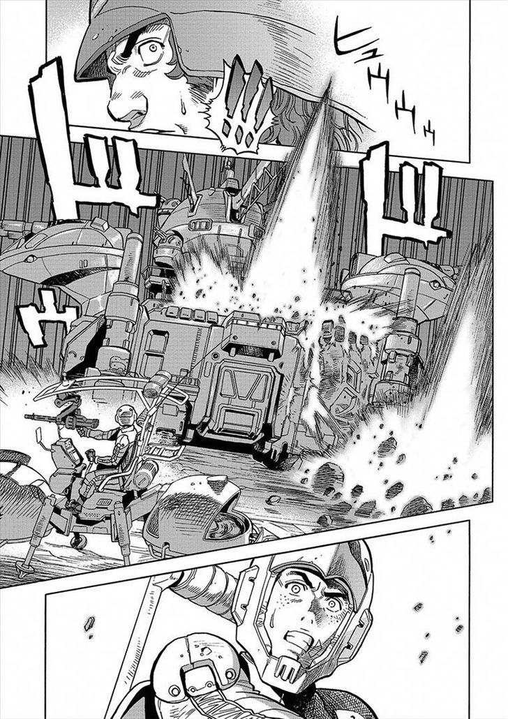 Kidou Senshi Gundam U.c. Hard Graph - Tetsu No Kanba - Vol.2 Chapter 10 : Ripples On The Battlefield