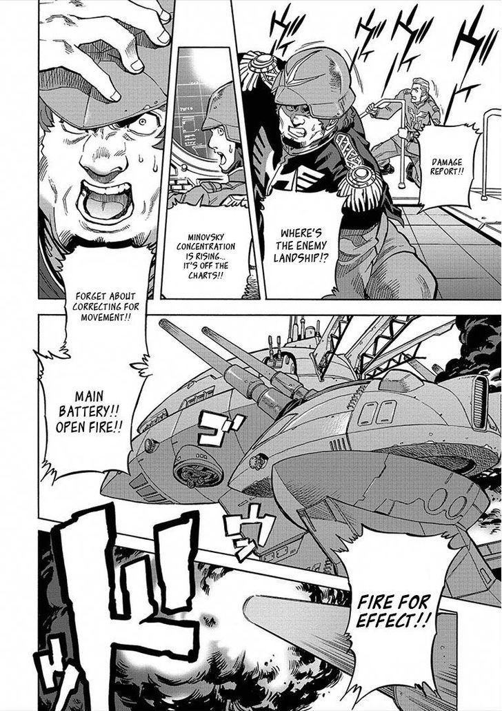 Kidou Senshi Gundam U.c. Hard Graph - Tetsu No Kanba - Vol.2 Chapter 10 : Ripples On The Battlefield