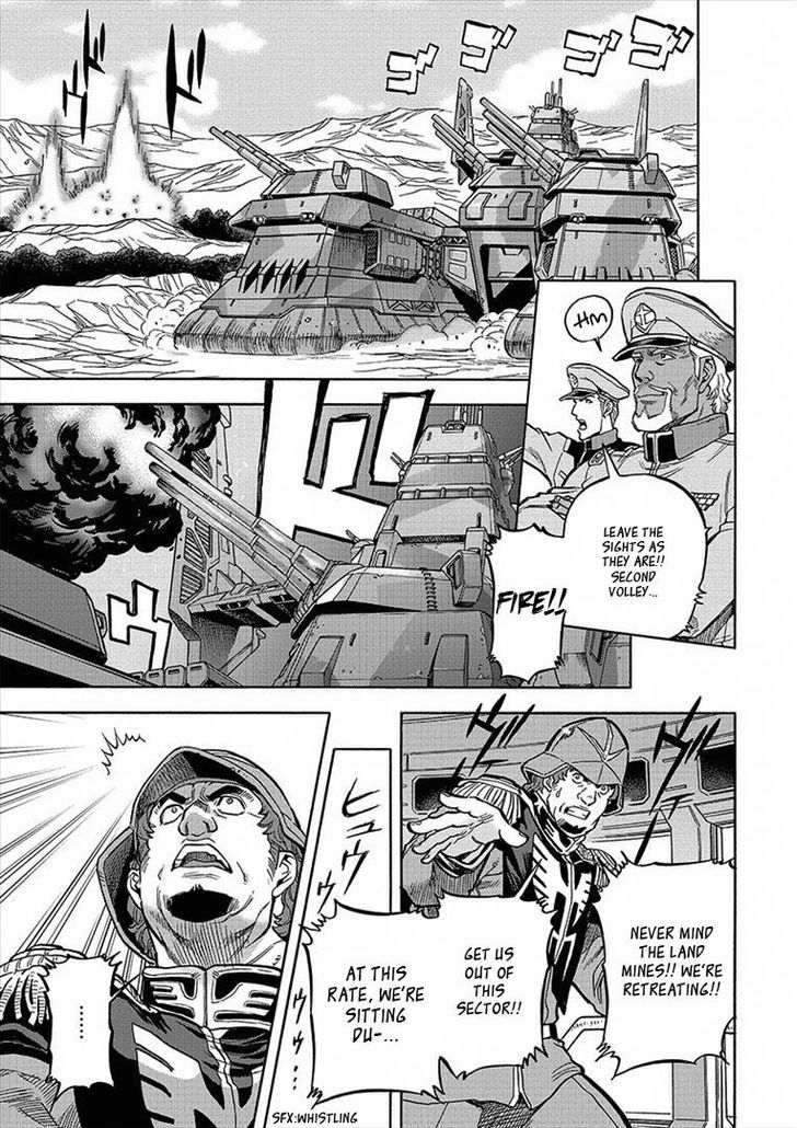 Kidou Senshi Gundam U.c. Hard Graph - Tetsu No Kanba - Vol.2 Chapter 10 : Ripples On The Battlefield