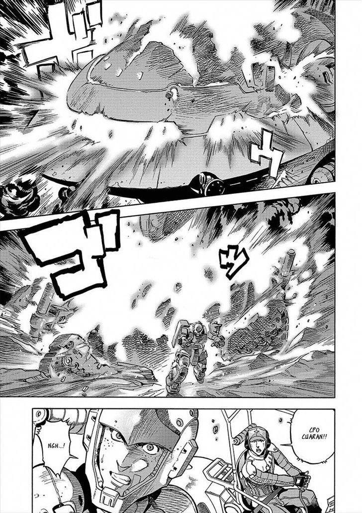 Kidou Senshi Gundam U.c. Hard Graph - Tetsu No Kanba - Vol.2 Chapter 10 : Ripples On The Battlefield