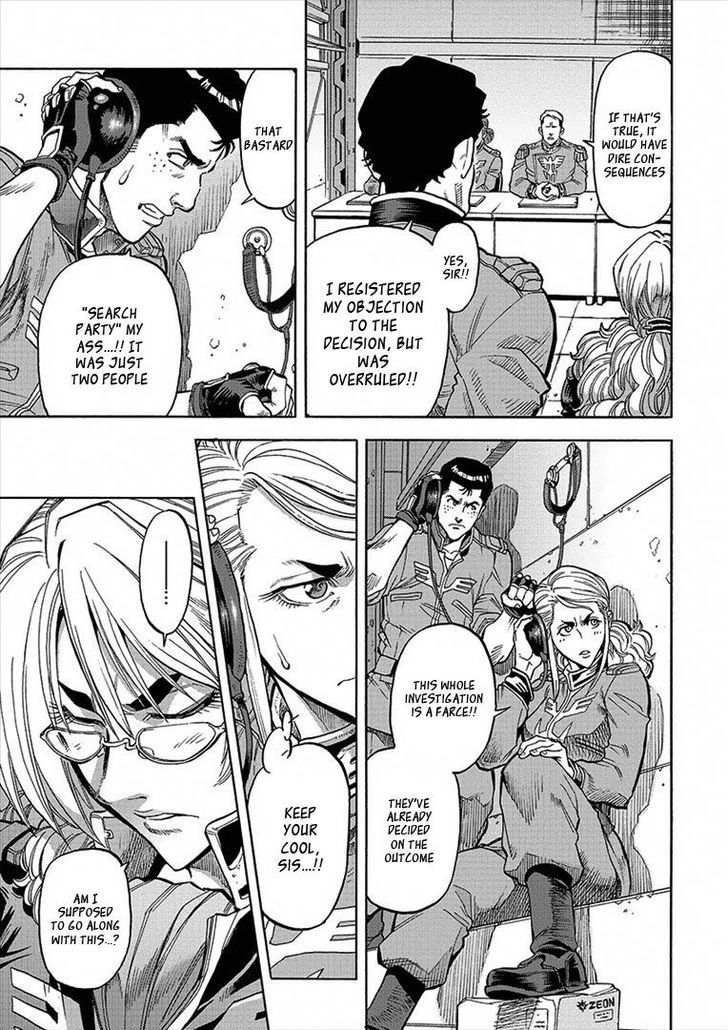 Kidou Senshi Gundam U.c. Hard Graph - Tetsu No Kanba - Vol.2 Chapter 10 : Ripples On The Battlefield