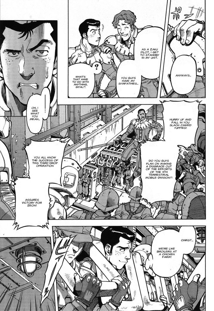 Kidou Senshi Gundam U.c. Hard Graph - Tetsu No Kanba - Vol.1 Chapter 1 : He Who Rides On The Battlefield