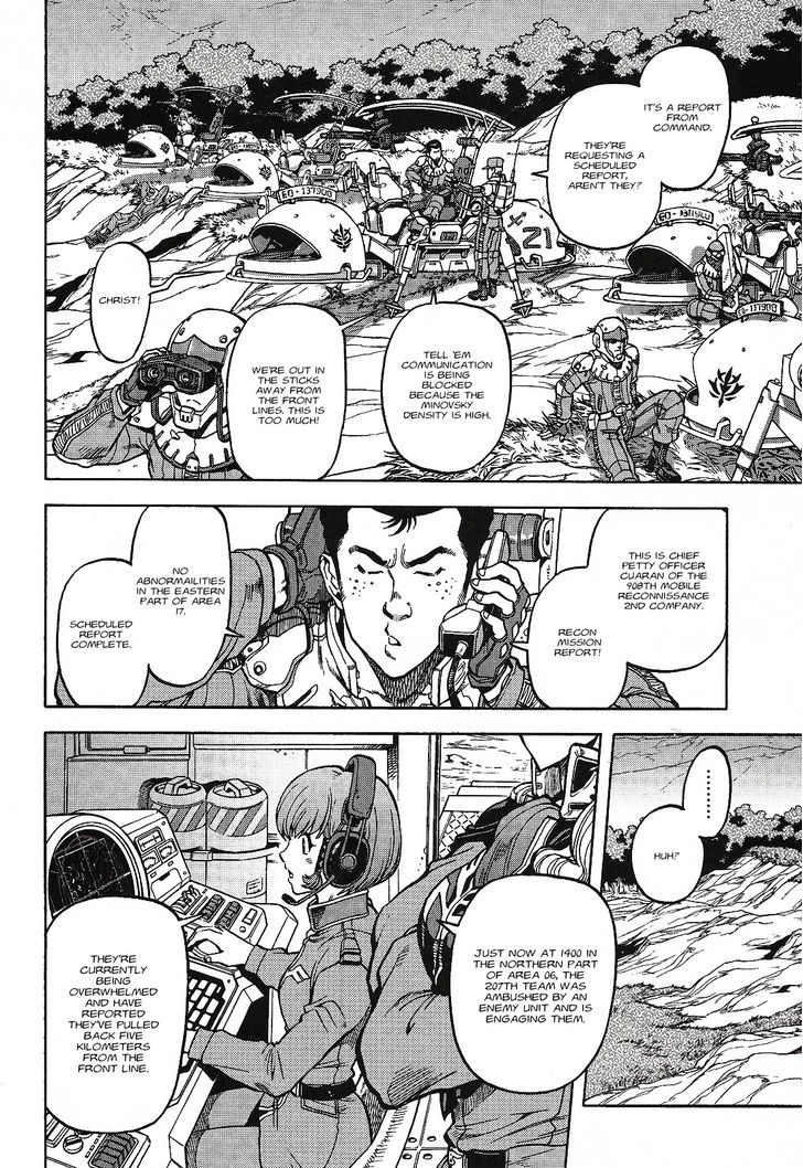 Kidou Senshi Gundam U.c. Hard Graph - Tetsu No Kanba - Vol.1 Chapter 1 : He Who Rides On The Battlefield