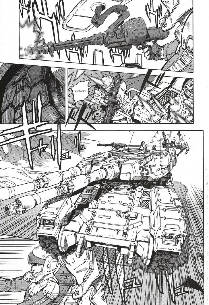 Kidou Senshi Gundam U.c. Hard Graph - Tetsu No Kanba - Vol.1 Chapter 1 : He Who Rides On The Battlefield