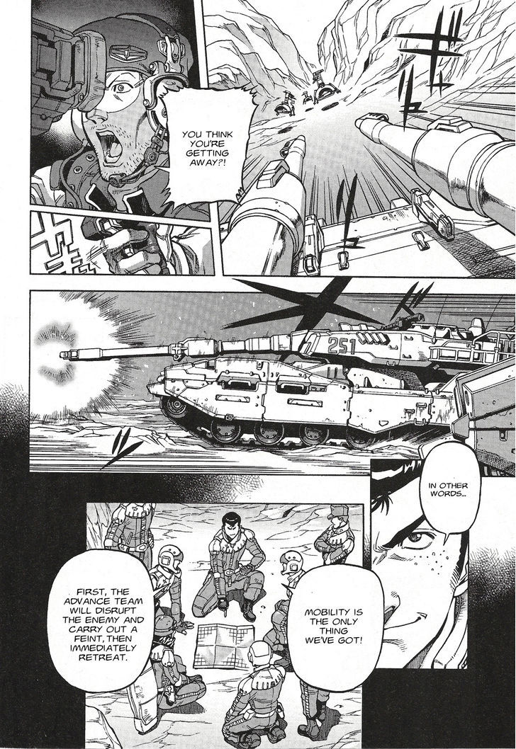 Kidou Senshi Gundam U.c. Hard Graph - Tetsu No Kanba - Vol.1 Chapter 1 : He Who Rides On The Battlefield