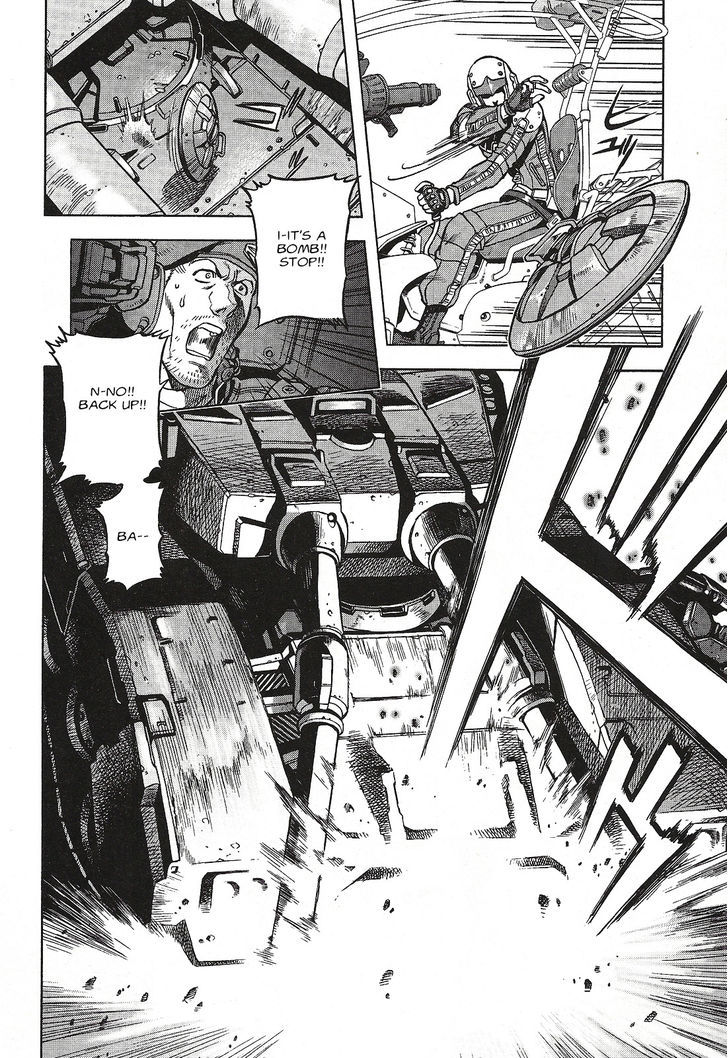 Kidou Senshi Gundam U.c. Hard Graph - Tetsu No Kanba - Vol.1 Chapter 1 : He Who Rides On The Battlefield