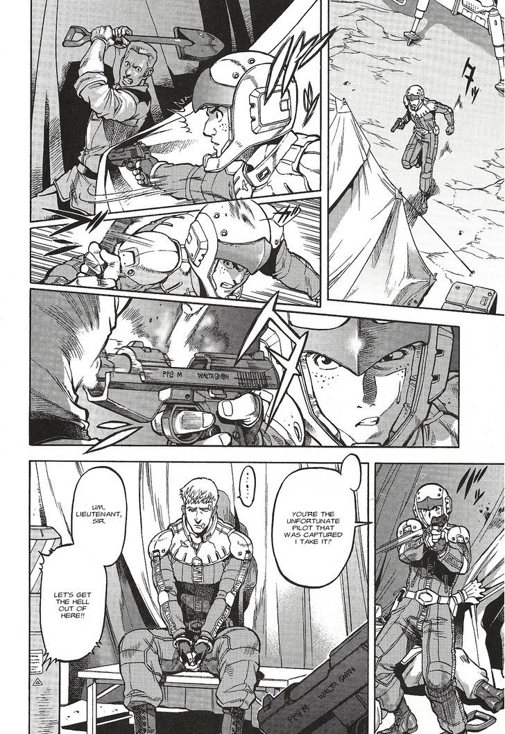 Kidou Senshi Gundam U.c. Hard Graph - Tetsu No Kanba - Vol.1 Chapter 1 : He Who Rides On The Battlefield