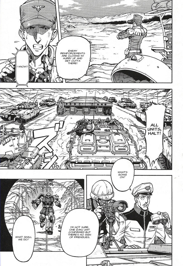 Kidou Senshi Gundam U.c. Hard Graph - Tetsu No Kanba - Vol.1 Chapter 1 : He Who Rides On The Battlefield