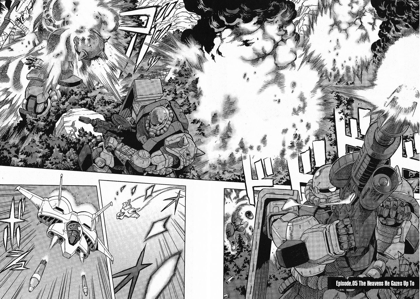 Kidou Senshi Gundam U.c. Hard Graph - Tetsu No Kanba - Vol.1 Chapter 5 : The Heavens He Gazes Up To