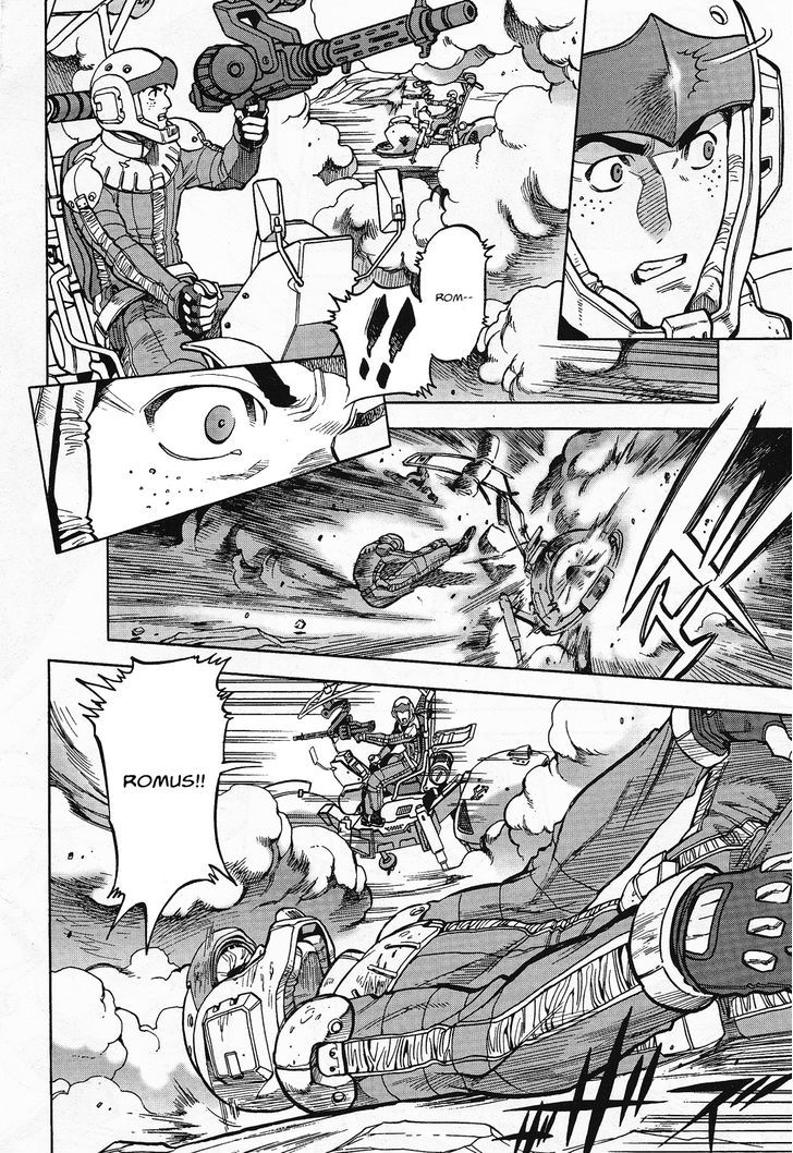 Kidou Senshi Gundam U.c. Hard Graph - Tetsu No Kanba - Vol.1 Chapter 5 : The Heavens He Gazes Up To