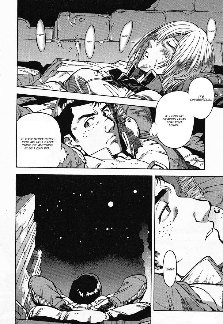 Kidou Senshi Gundam U.c. Hard Graph - Tetsu No Kanba - Vol.1 Chapter 5 : The Heavens He Gazes Up To