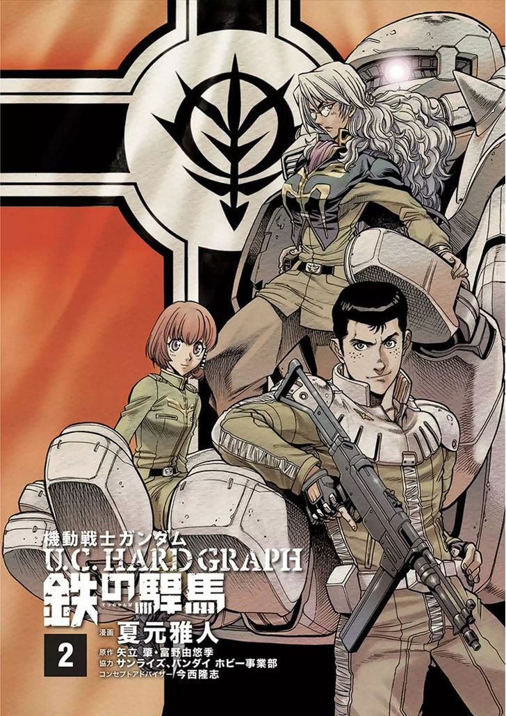 Kidou Senshi Gundam U.c. Hard Graph - Tetsu No Kanba - Vol.2 Chapter 6 : Memories Of A Blazing Sky