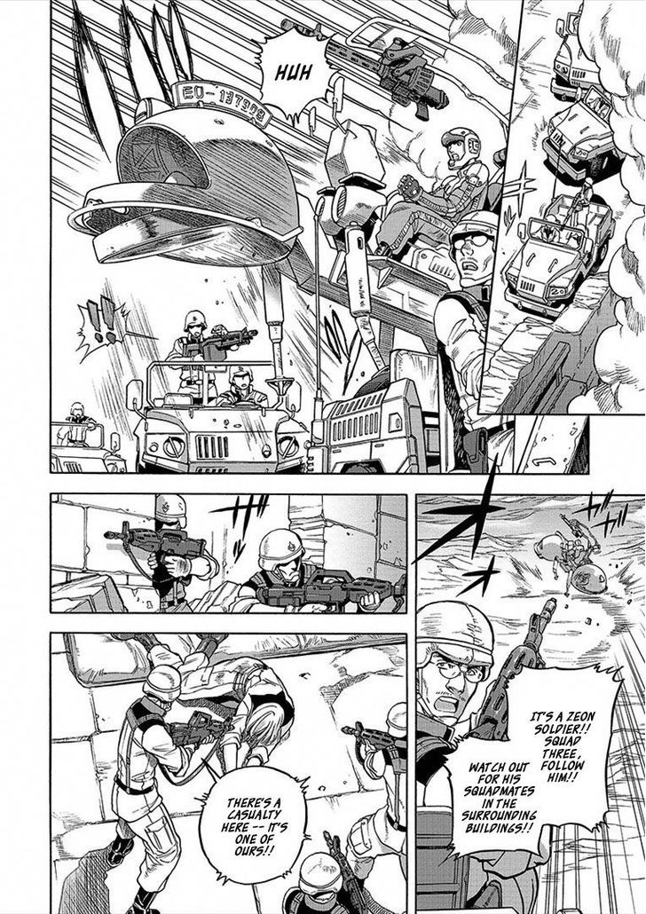 Kidou Senshi Gundam U.c. Hard Graph - Tetsu No Kanba - Vol.2 Chapter 6 : Memories Of A Blazing Sky