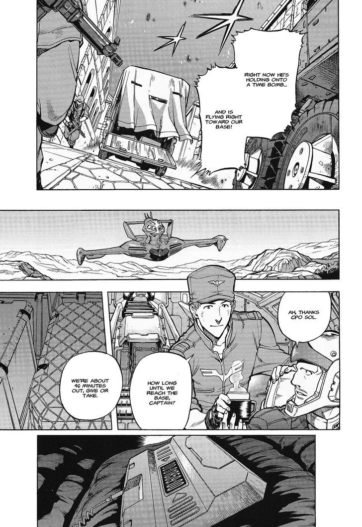 Kidou Senshi Gundam U.c. Hard Graph - Tetsu No Kanba - Vol.1 Chapter 3 : Flying High