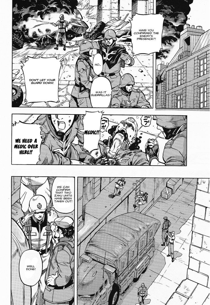 Kidou Senshi Gundam U.c. Hard Graph - Tetsu No Kanba - Vol.1 Chapter 3 : Flying High