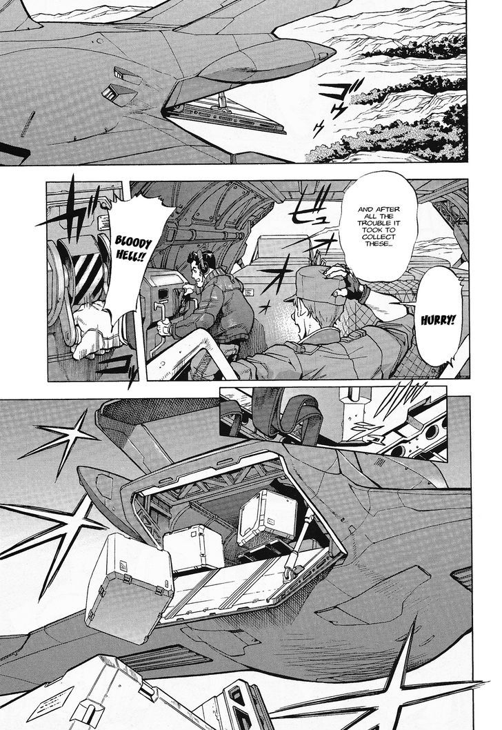 Kidou Senshi Gundam U.c. Hard Graph - Tetsu No Kanba - Vol.1 Chapter 3 : Flying High