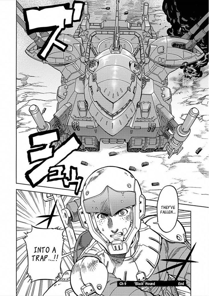 Kidou Senshi Gundam U.c. Hard Graph - Tetsu No Kanba - Vol.2 Chapter 9 : "Black" Hound