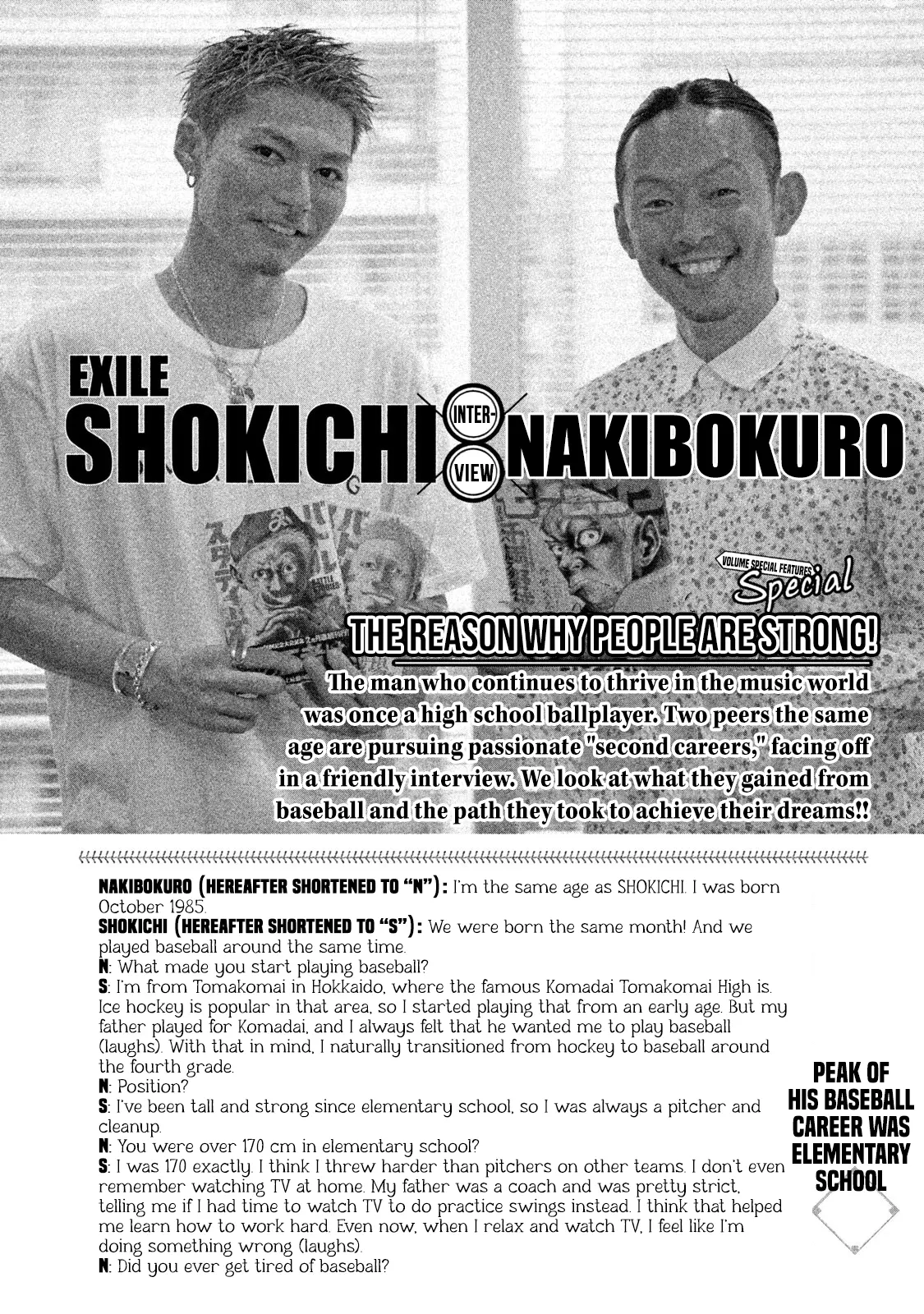 Battle Studies - Vol.15 Chapter 153.5: Interview With Shokichi + Song List