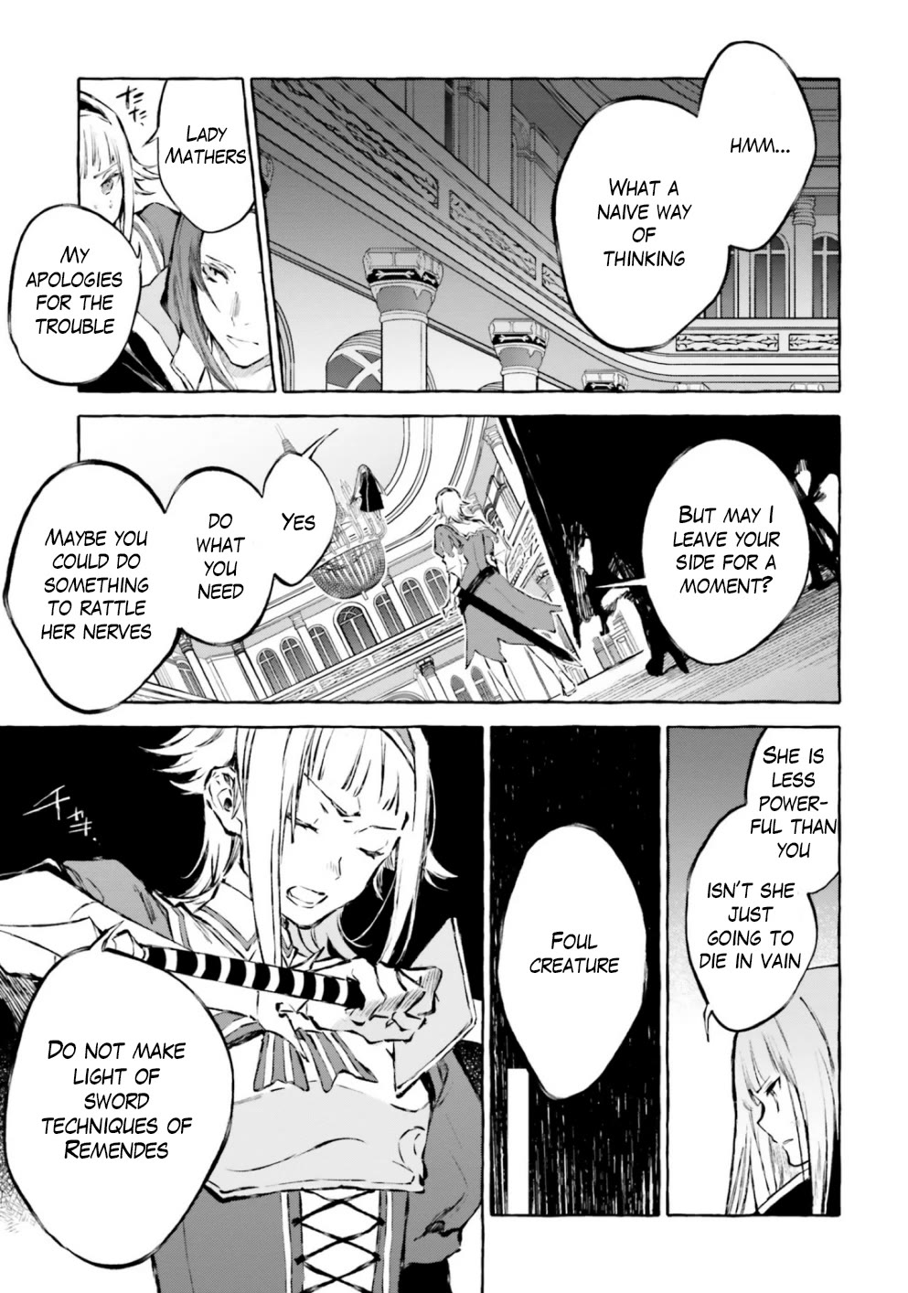 Re: Starting Life In Another World From Zero: Sword Demon Love Ballad - Chapter 16: Battle In The Royal Castle