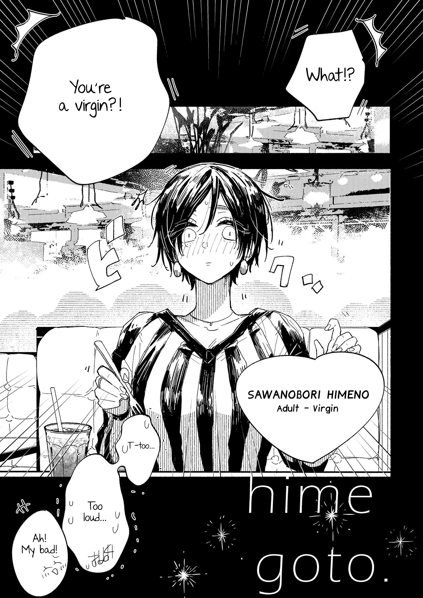 Himegoto ~The Adult Virgin And The Experienced High Schooler ~ - Chapter 1: Himegoto (Secret)