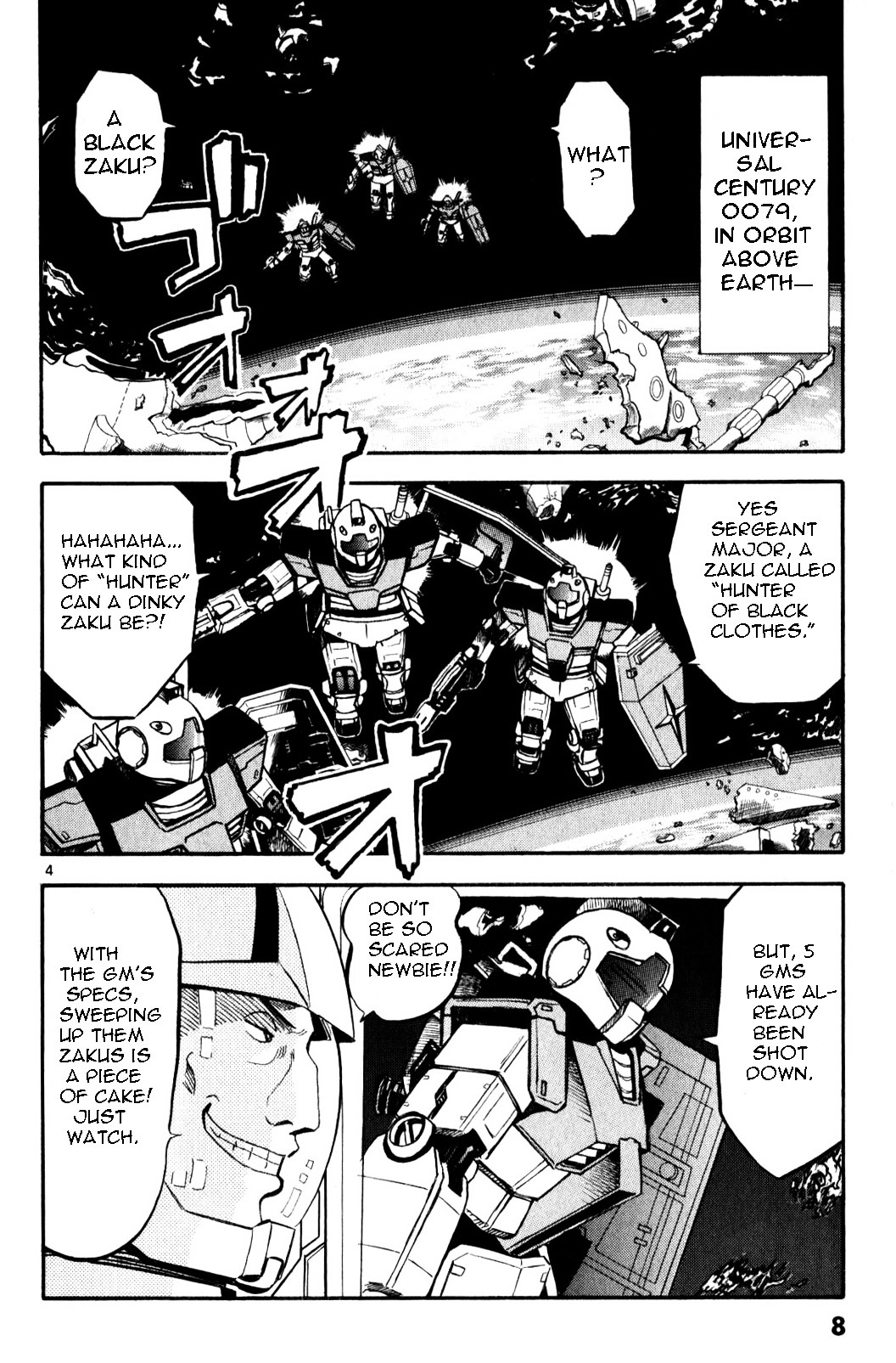 Kidou Sensei Gundam - Kokui No Kariudo - Vol.1 Chapter 0