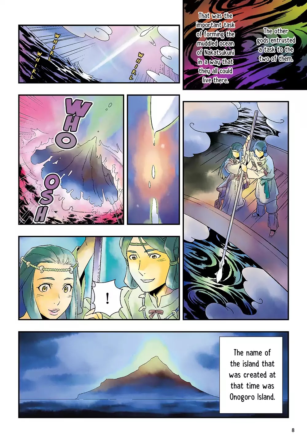 Manga De Yomu Kojiki - Chapter 1: The Birth Of The Land - The Birth Of The Gods